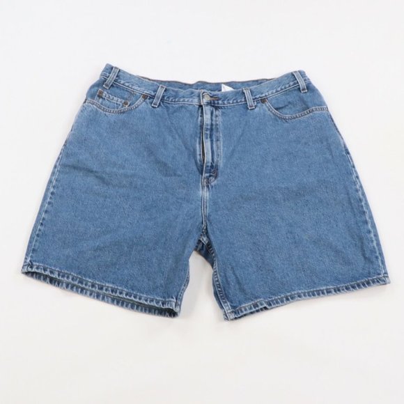 Vtg Levis Relaxed High Waisted Denim Jean Shorts